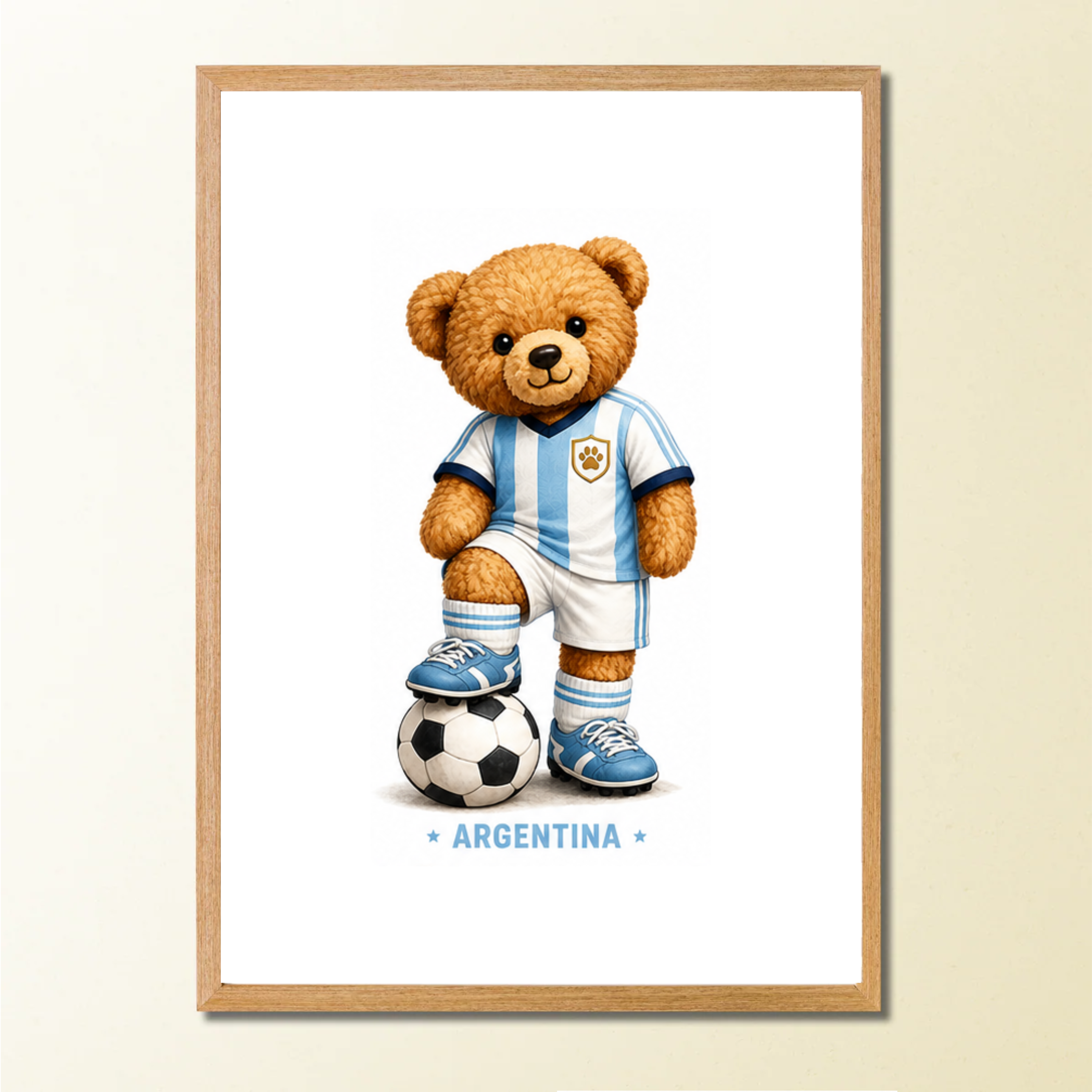 Quadros Decorativos Coleção Teddy Bear Copa