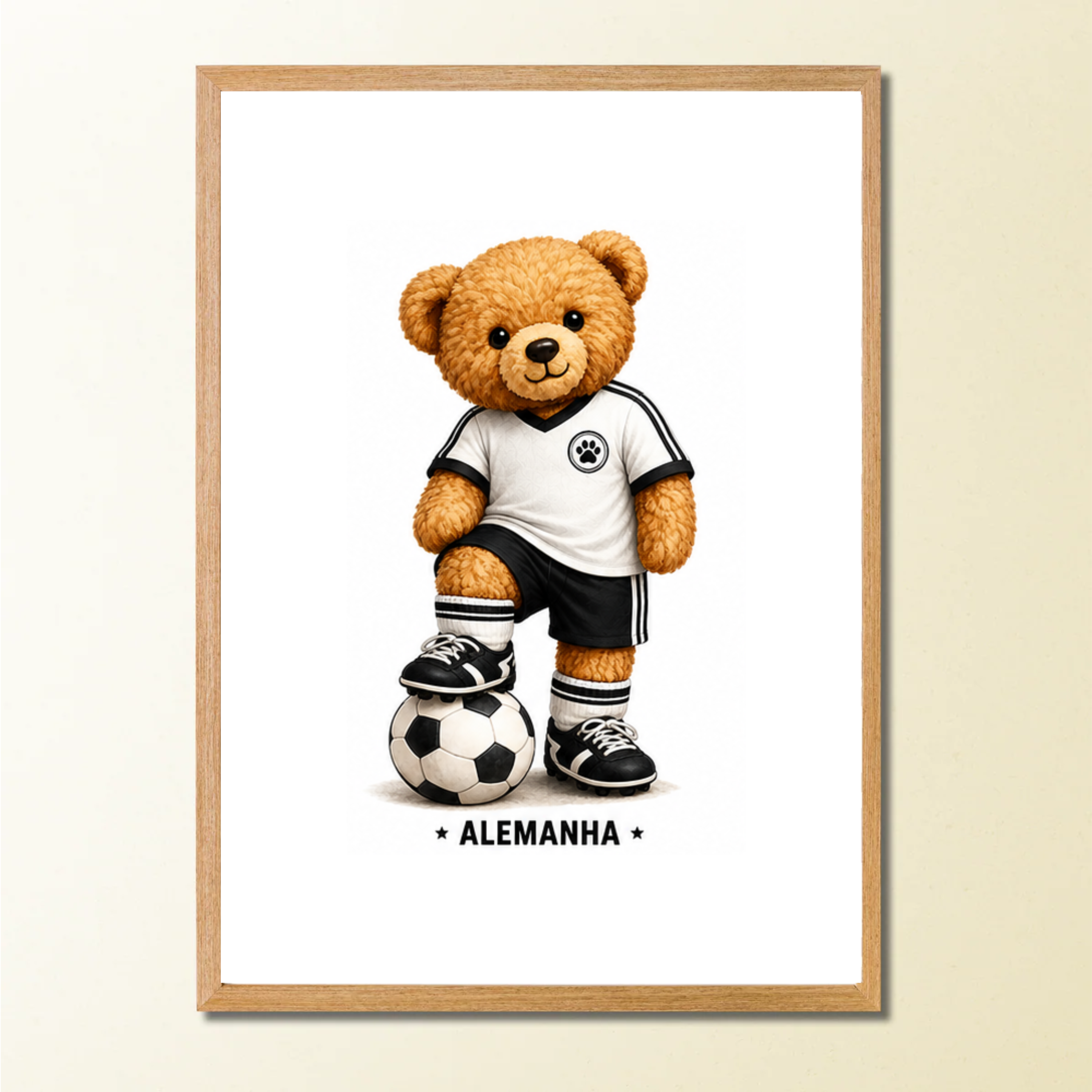 Quadros Decorativos Coleção Teddy Bear Copa