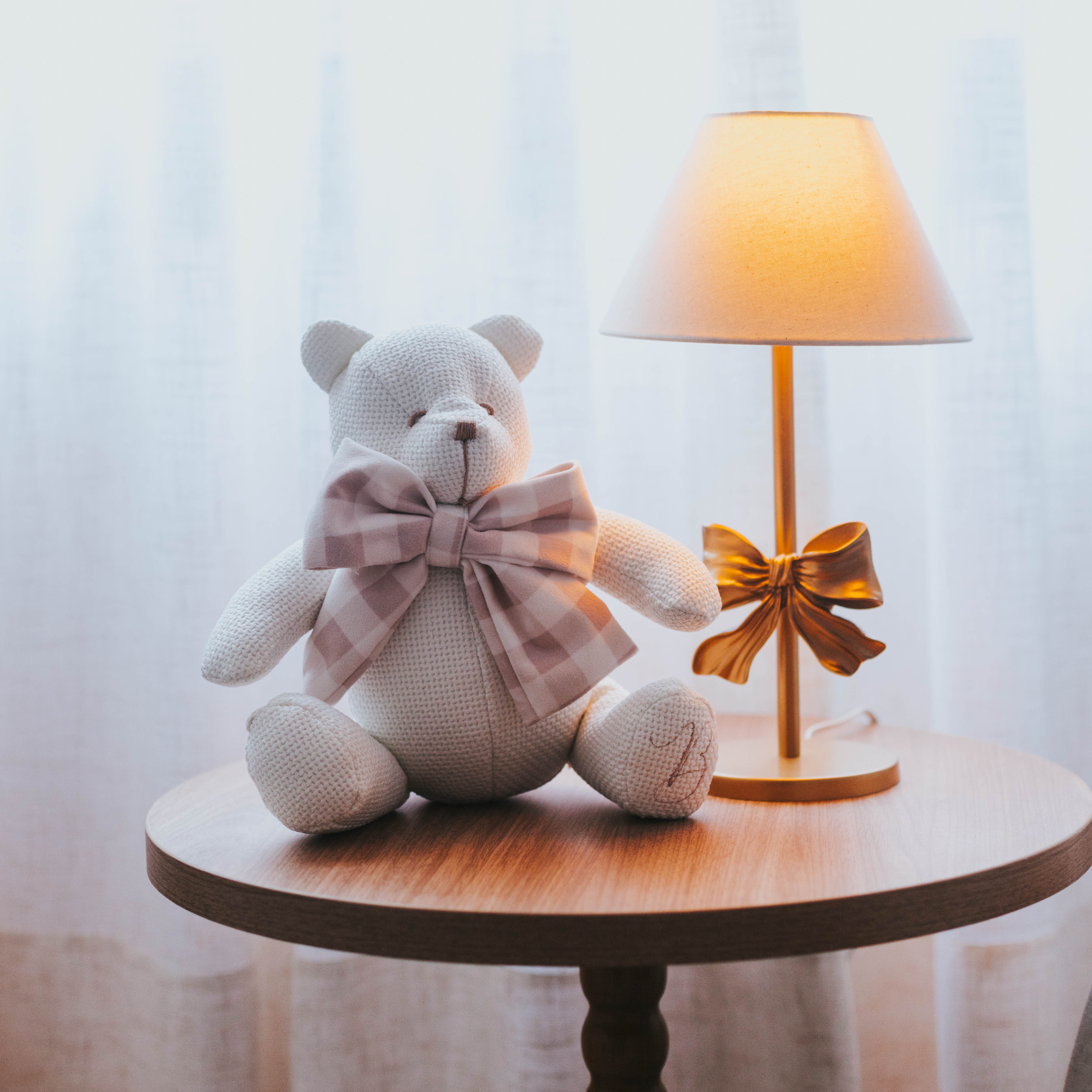 Almofada Urso Poly Linho Lincoln Coleção Bella - Milena