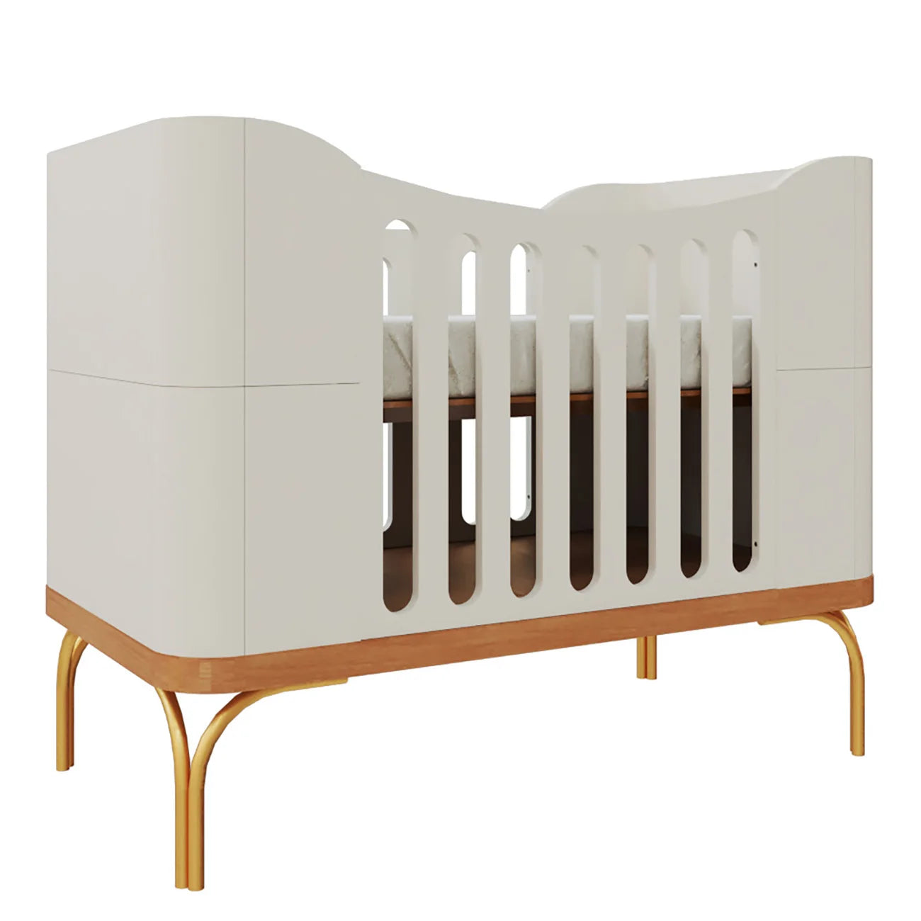 Berço Aquarela 3 em 1 - Cia do Móvel