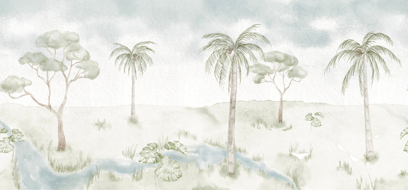 Papel de Parede Savannah Animais