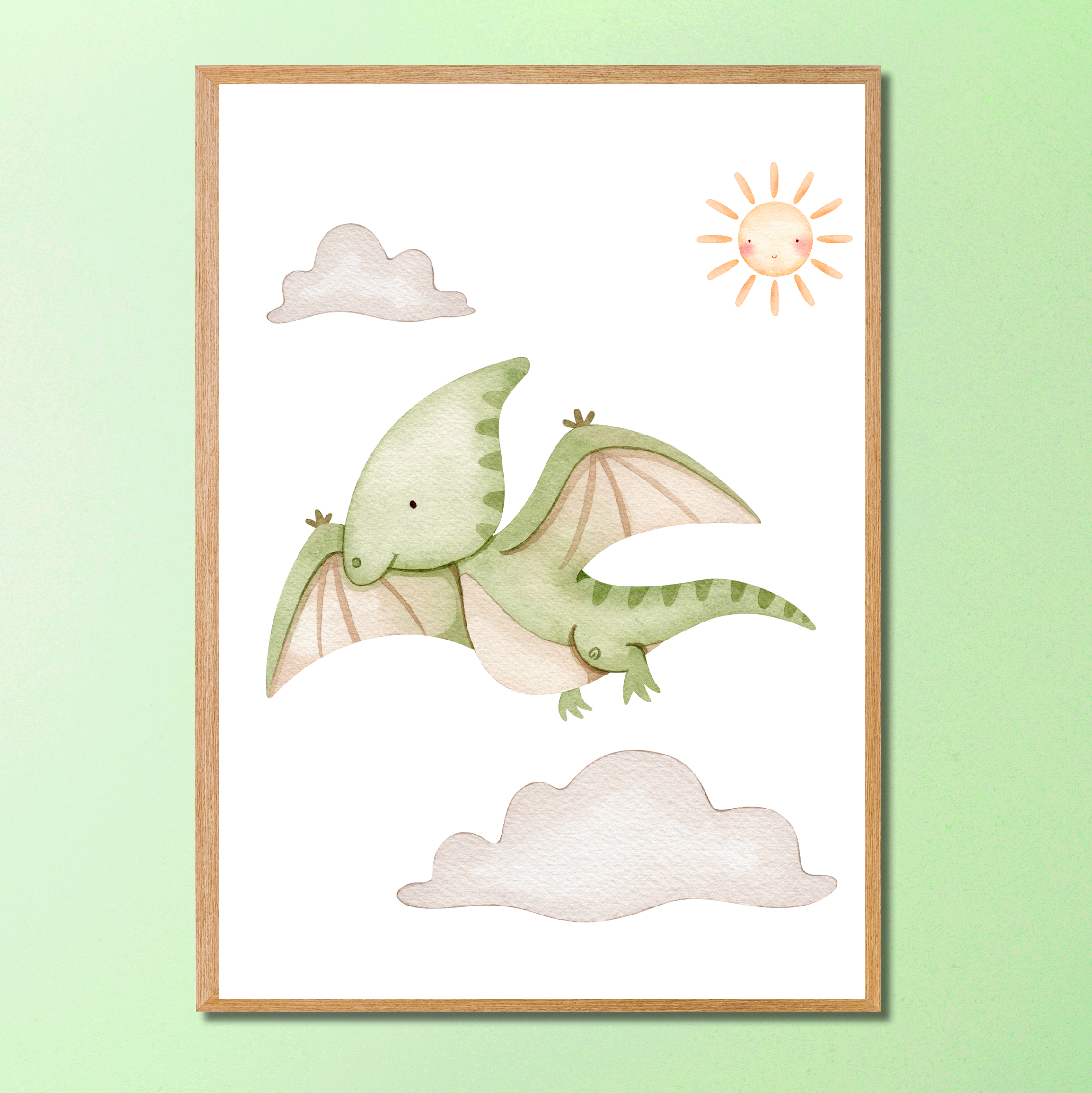 Quadros Decorativos Coleção Dinossauros