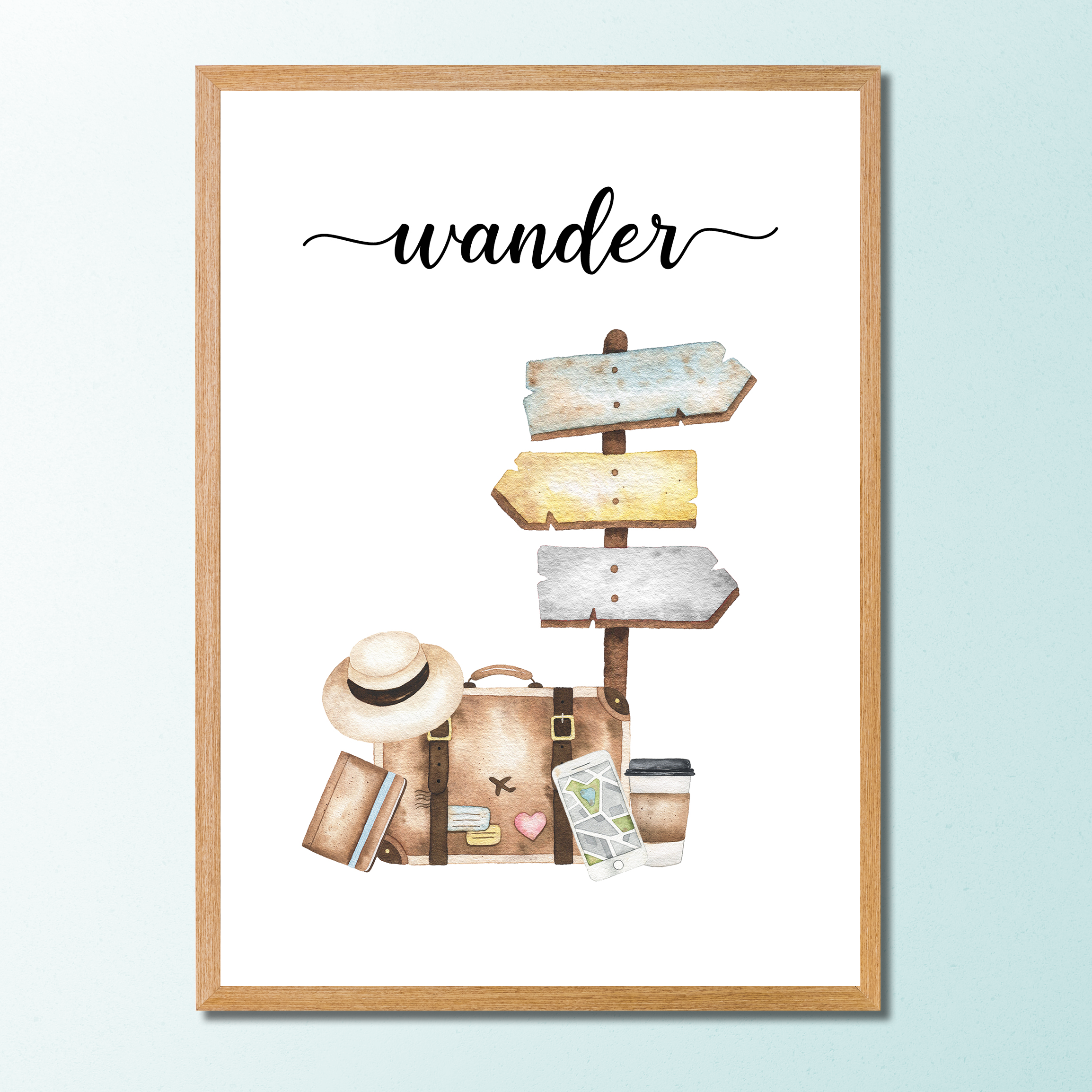 Quadros Decorativos Coleção A Vida é uma Aventura