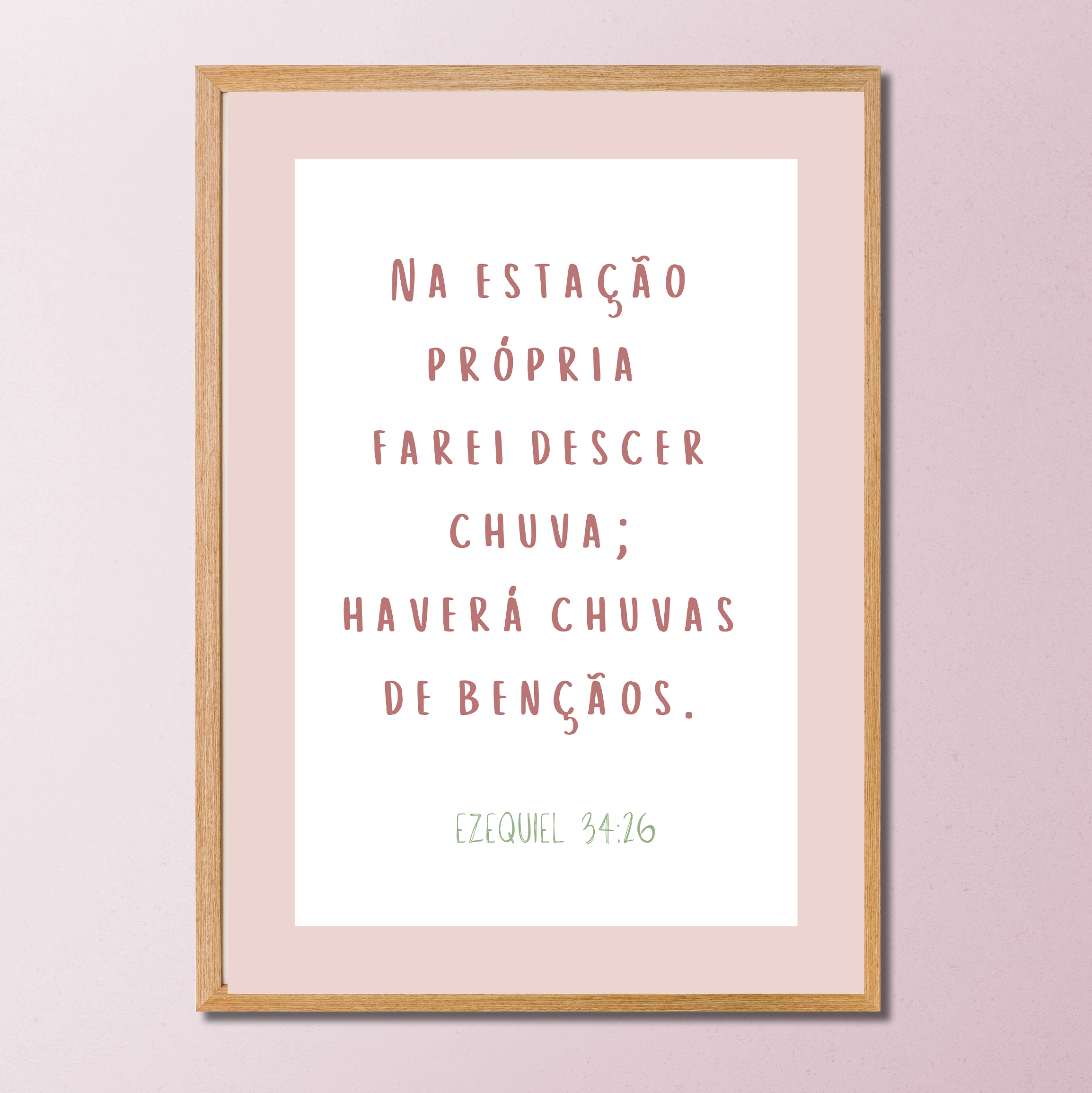 Quadros Decorativos Coleção Chuva de Benção