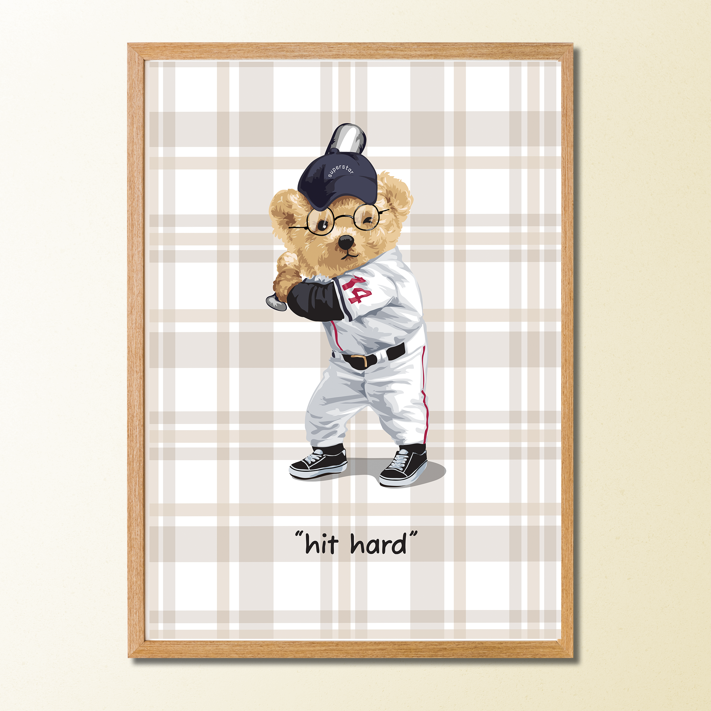 Quadros Decorativos Coleção Teddy Bear Sports