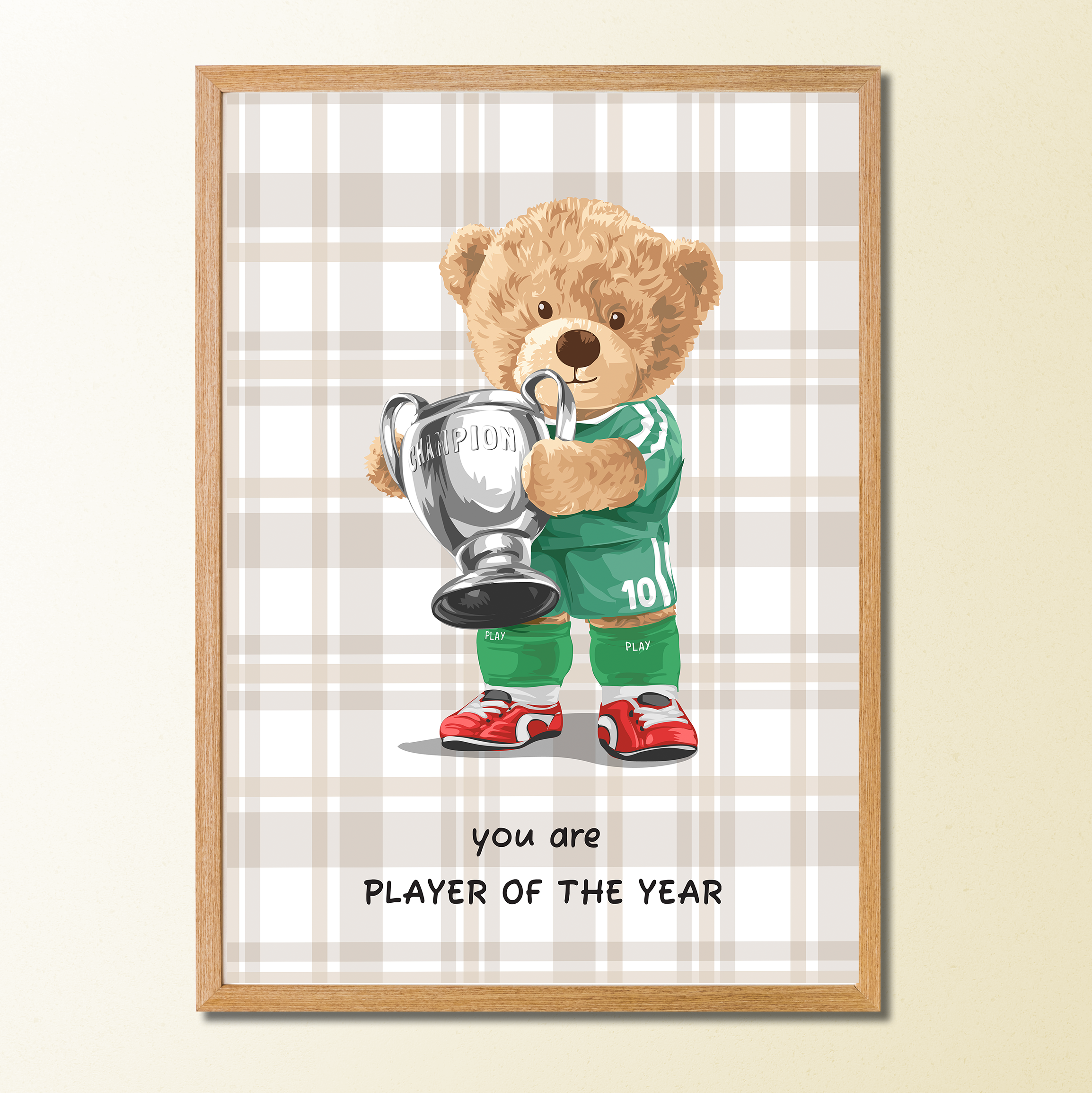 Quadros Decorativos Coleção Teddy Bear Sports