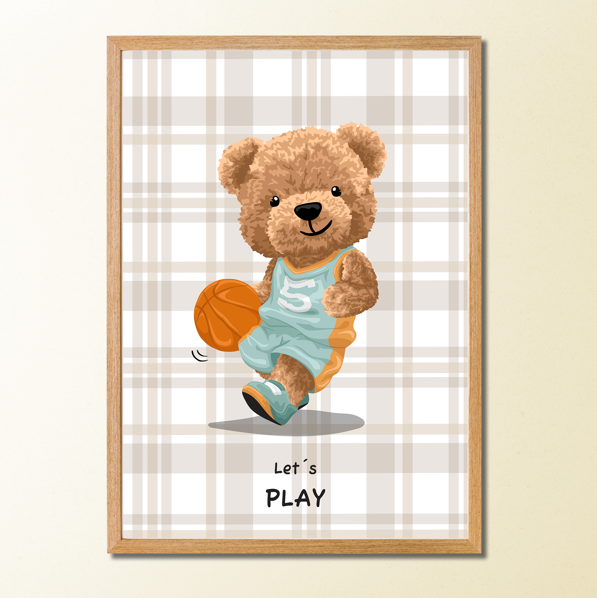 Quadros Decorativos Coleção Teddy Bear Sports