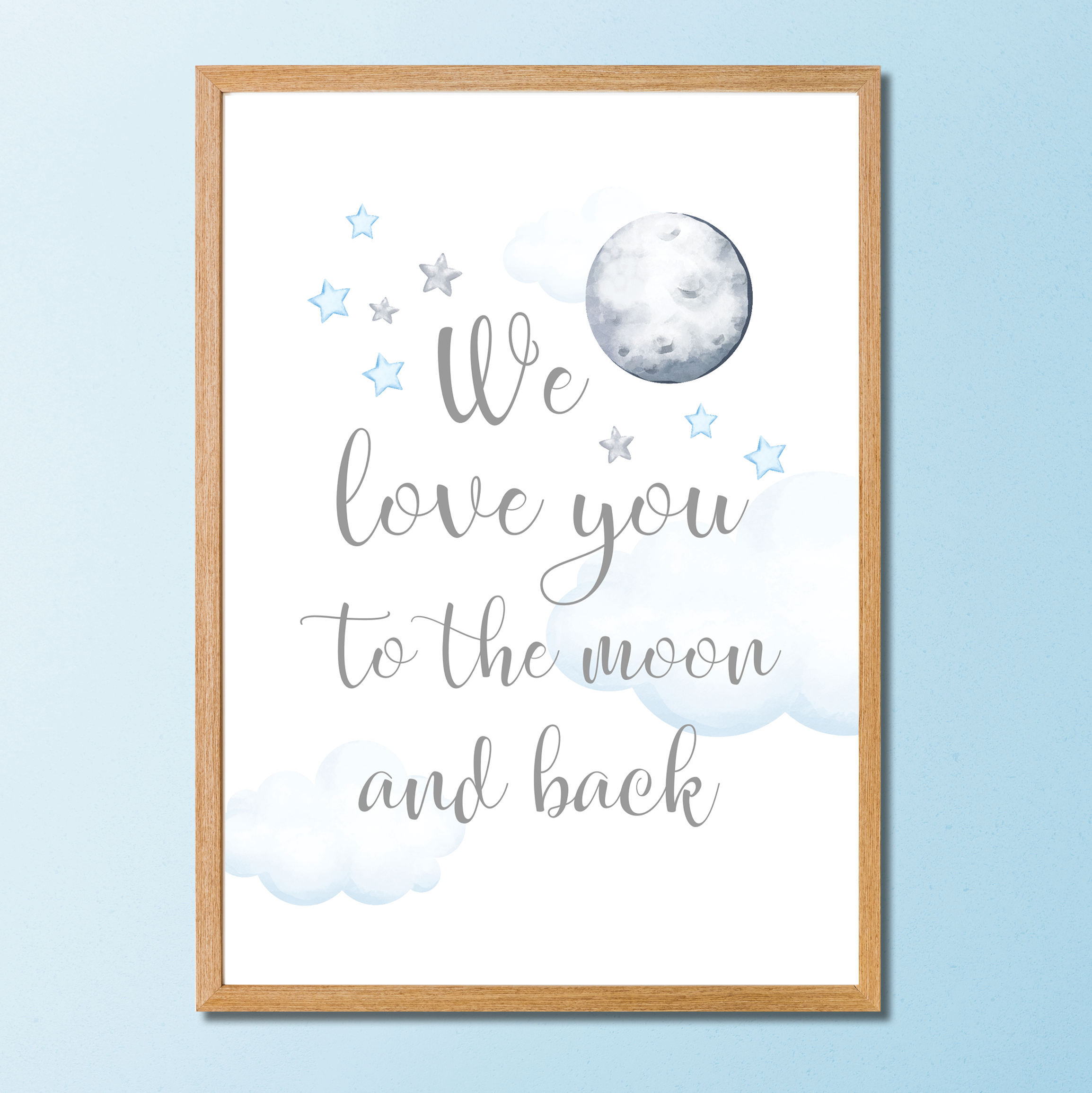 Quadro Decorativo We Love You