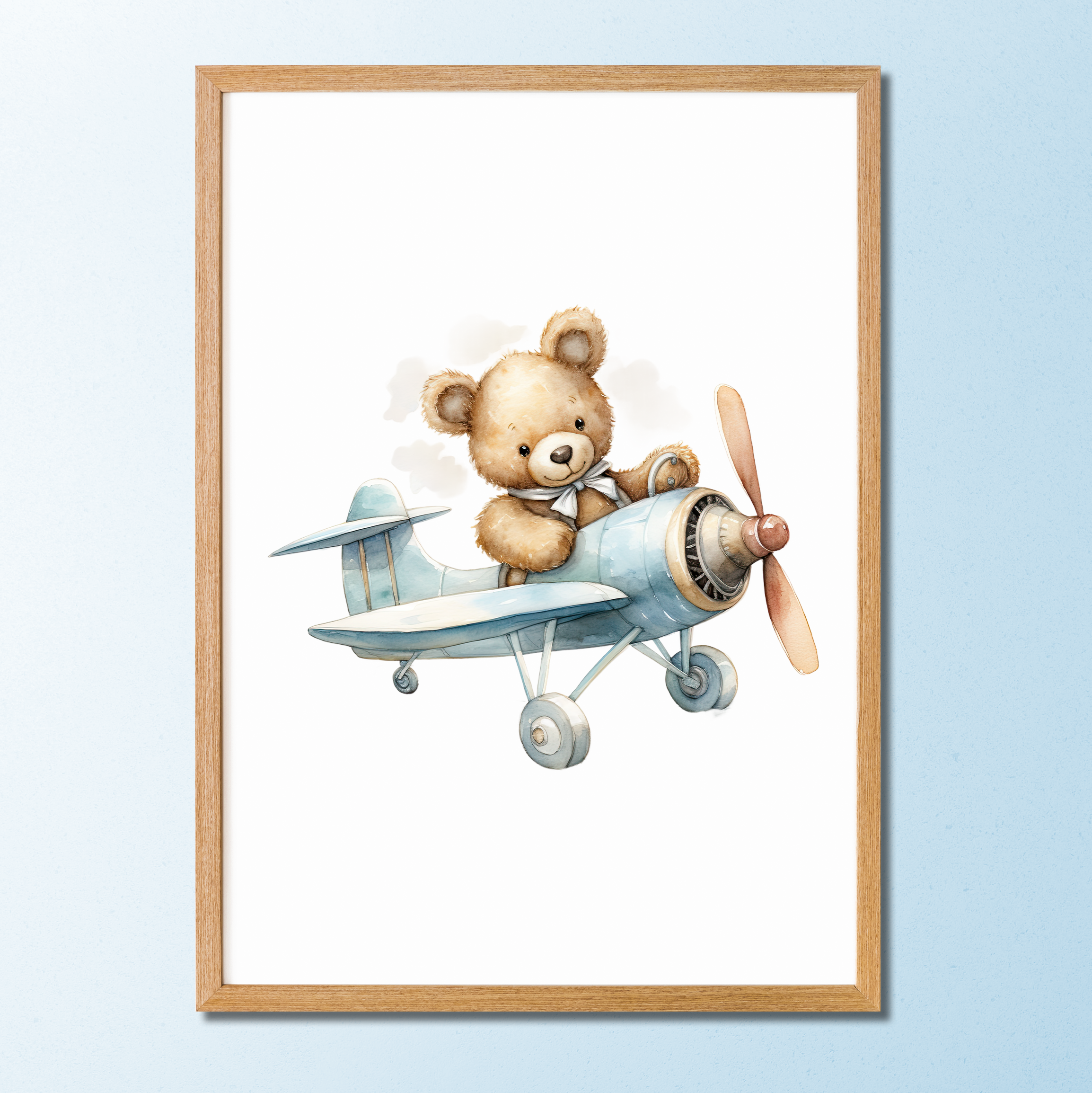 Quadros Decorativos Coleção Teddy Bear Blue 1