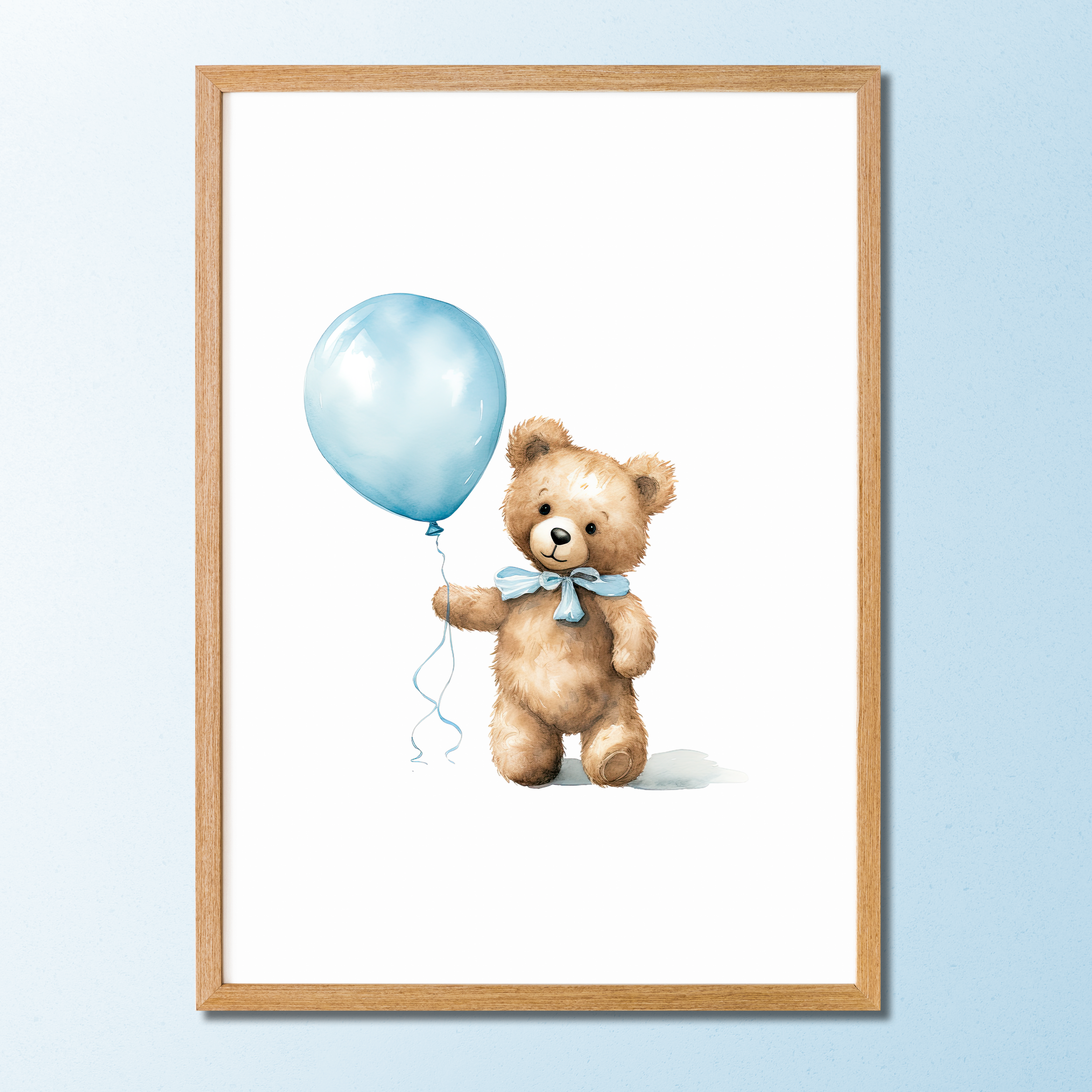 Quadros Decorativos Coleção Teddy Bear Blue 2