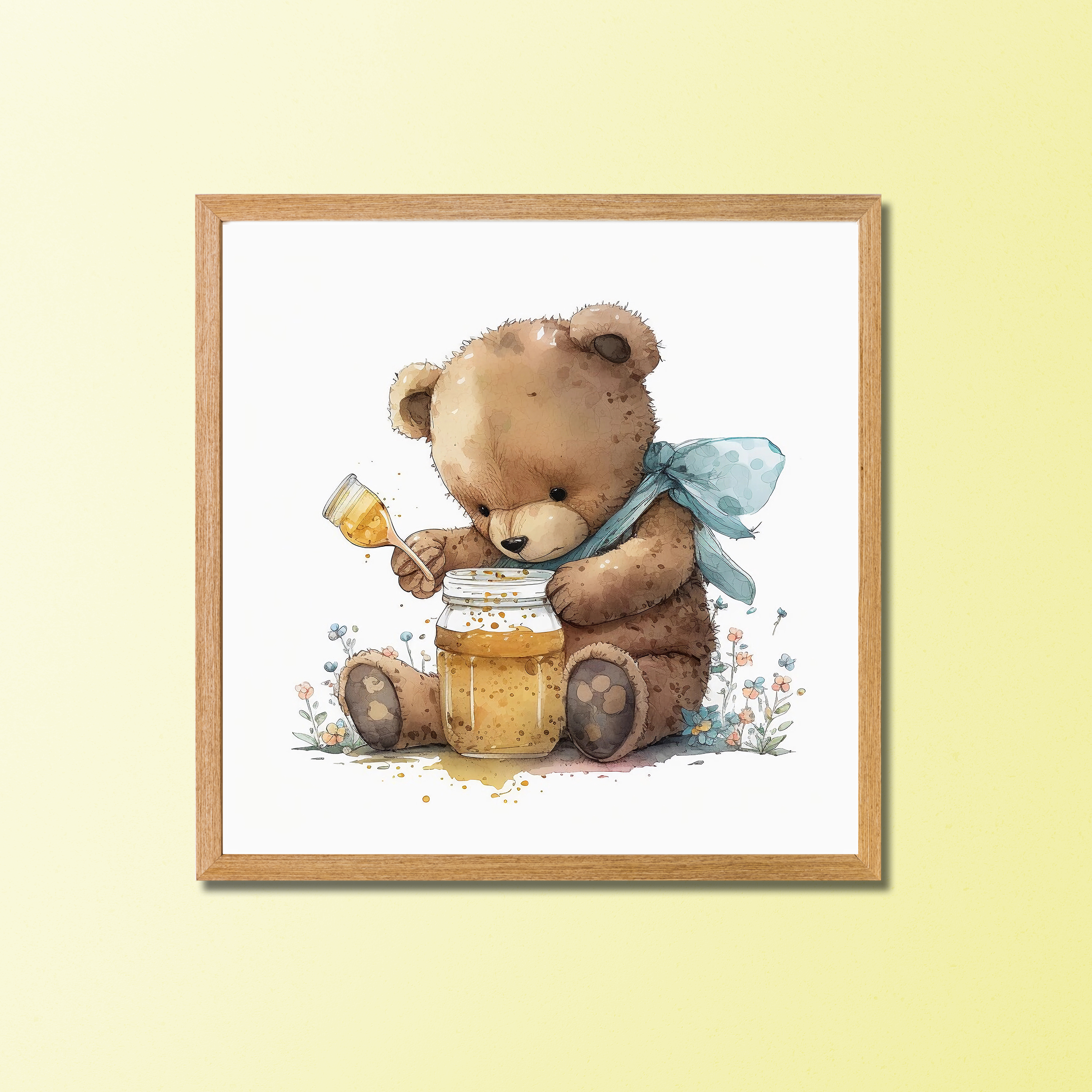 Quadros Decorativos Coleção Ursinhos Mel 2