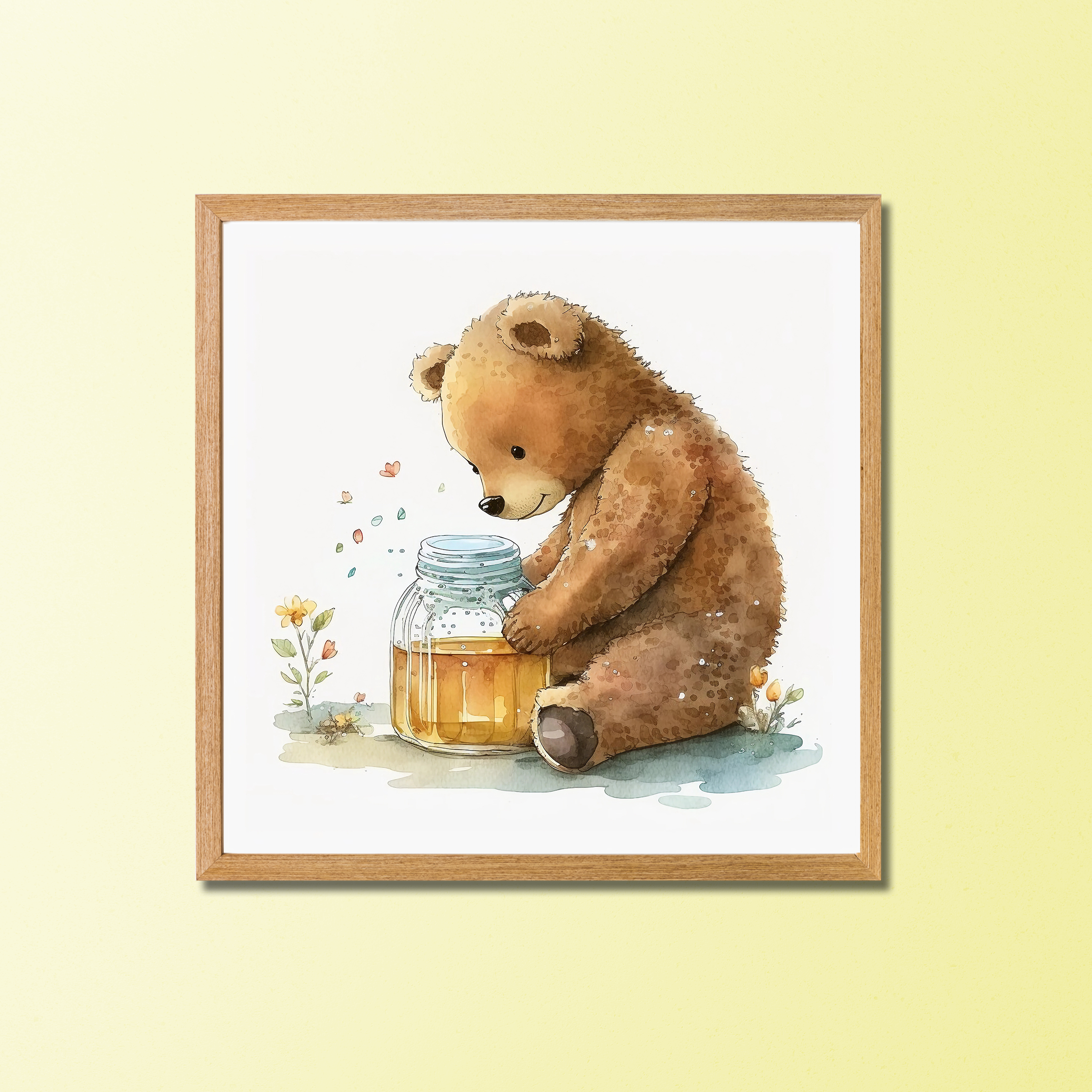 Quadros Decorativos Coleção Ursinhos Mel 1