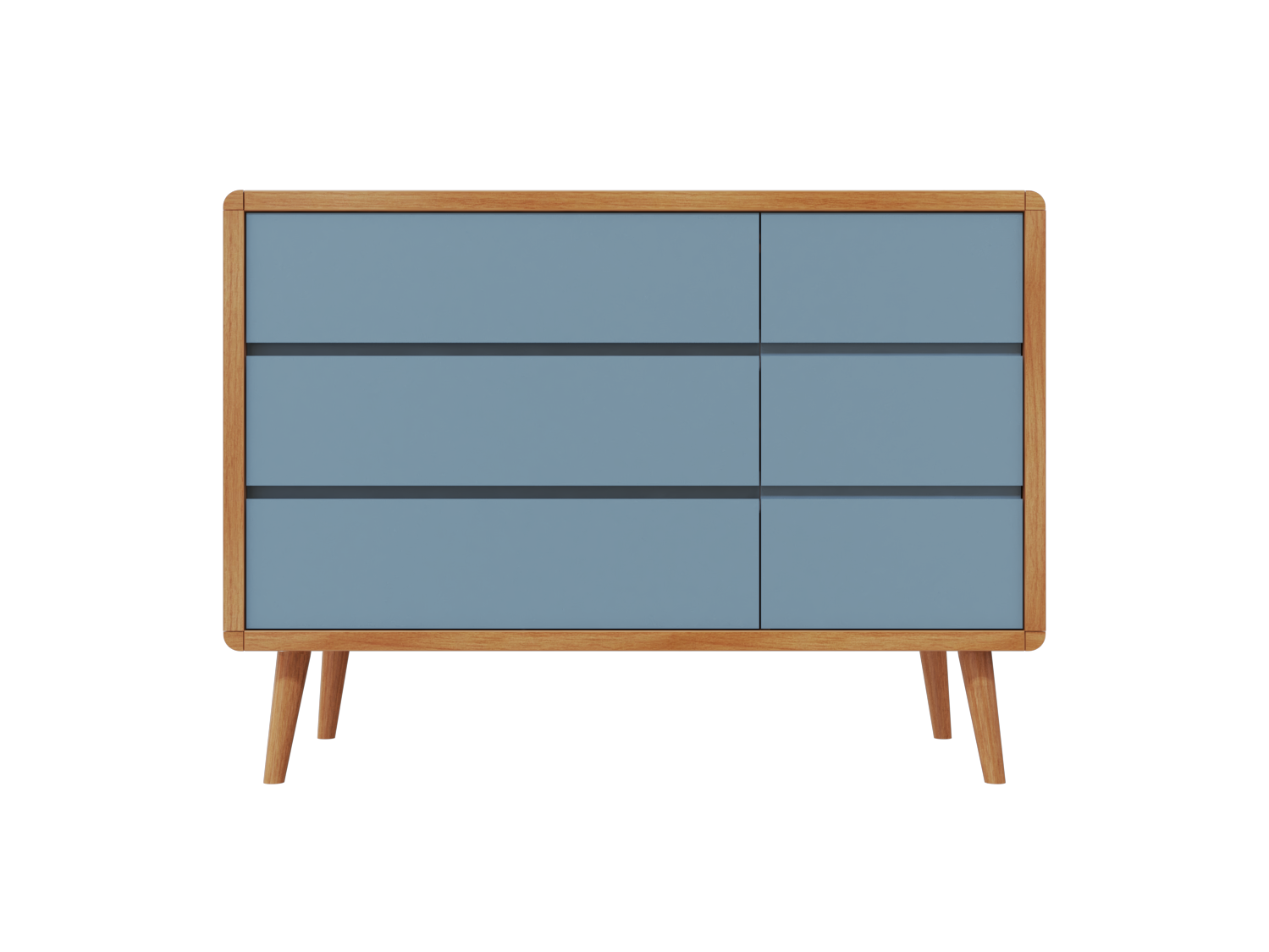 Cômoda Sonhos Up com Porta - Pés Madeira - 526