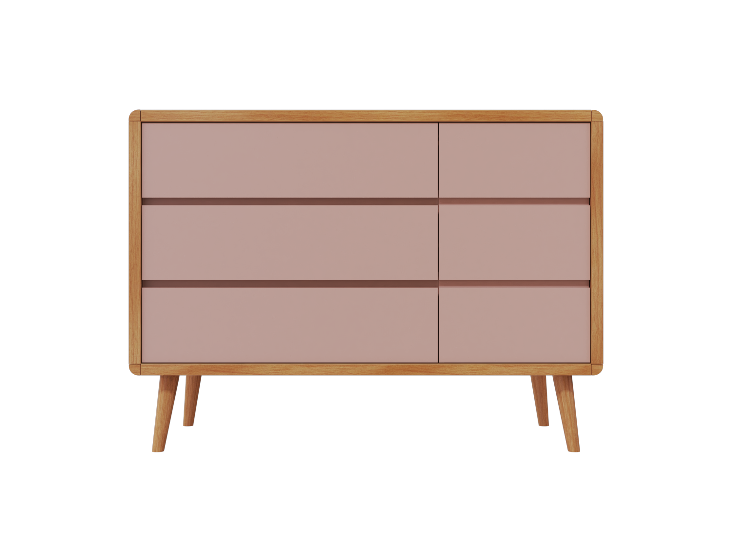 Cômoda Sonhos Up com Porta - Pés Madeira - 526