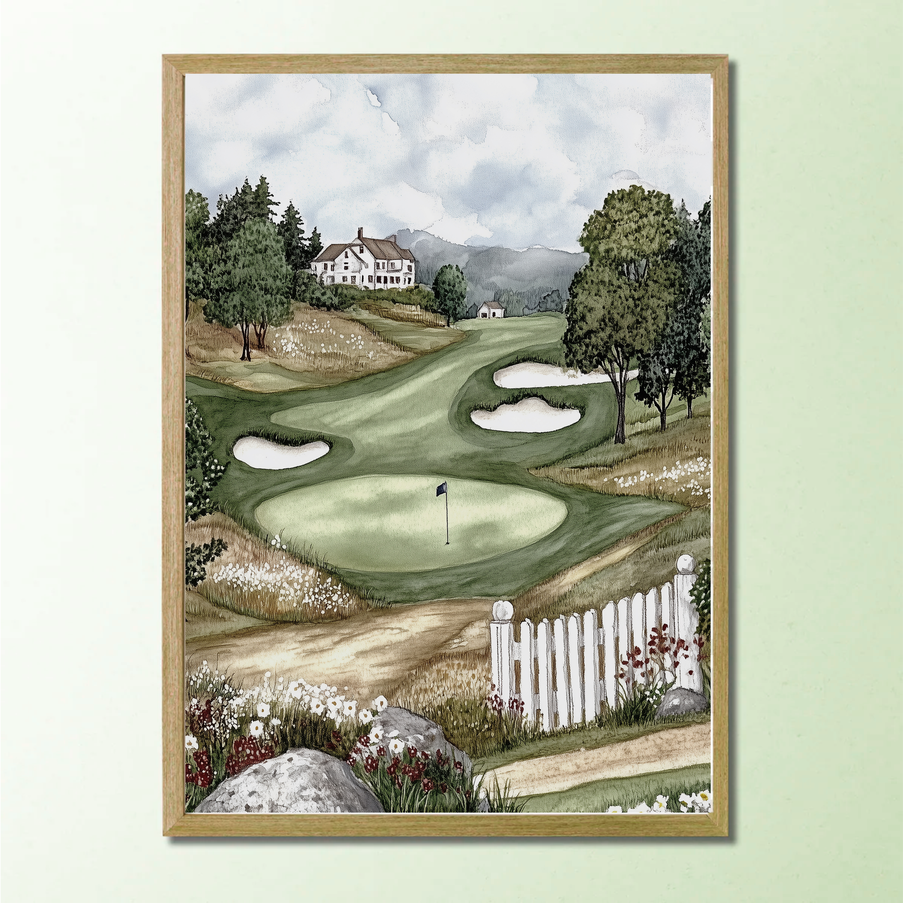 Quadros Decorativos Coleção Golf