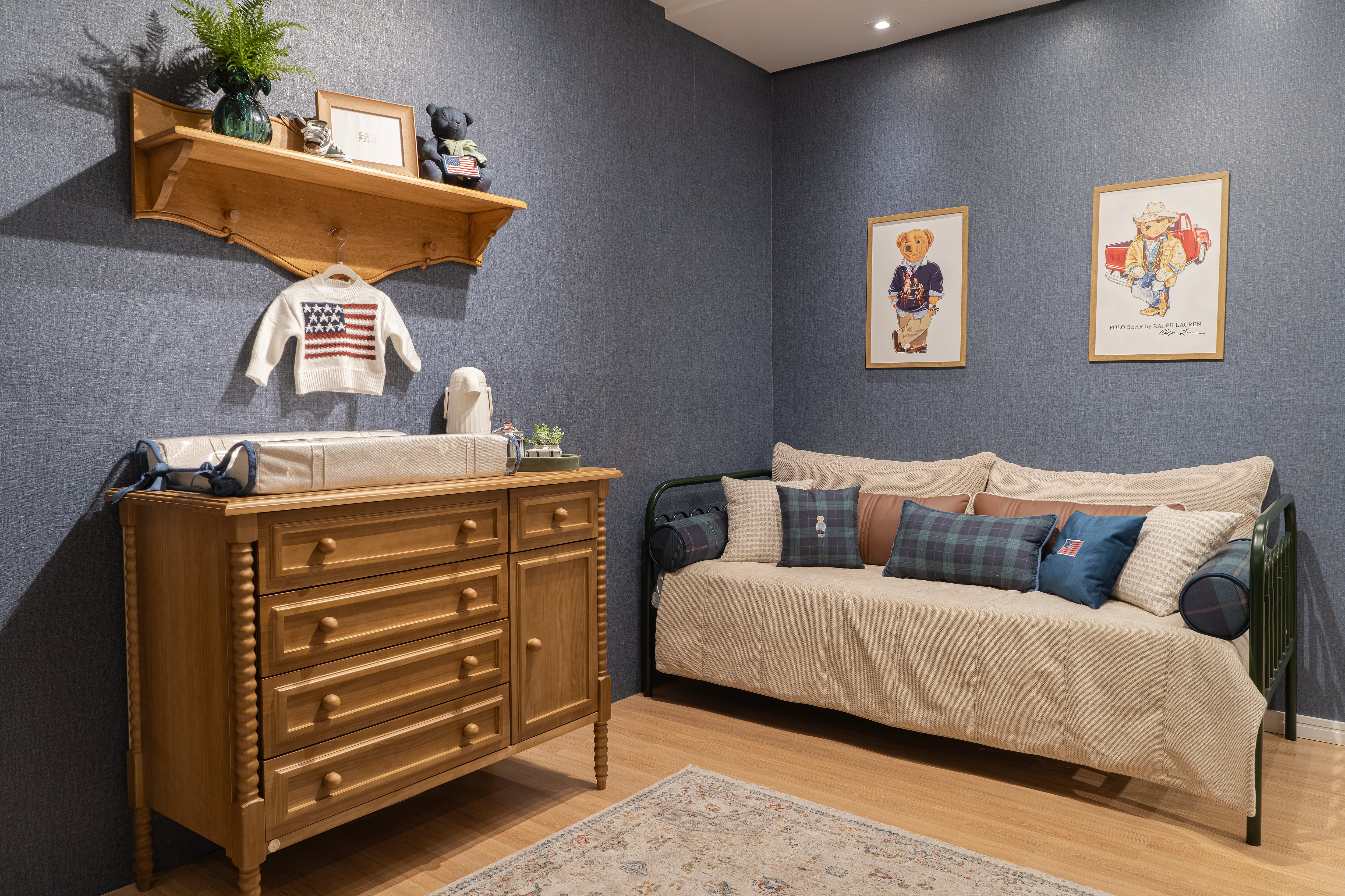 Quadro Decorativo Ursos Ralph Lauren