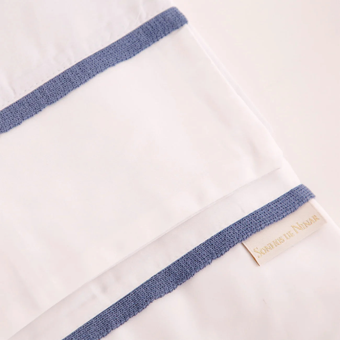 Jogo de Lençol para Berço Clássico Percal 400 fios 3 peças