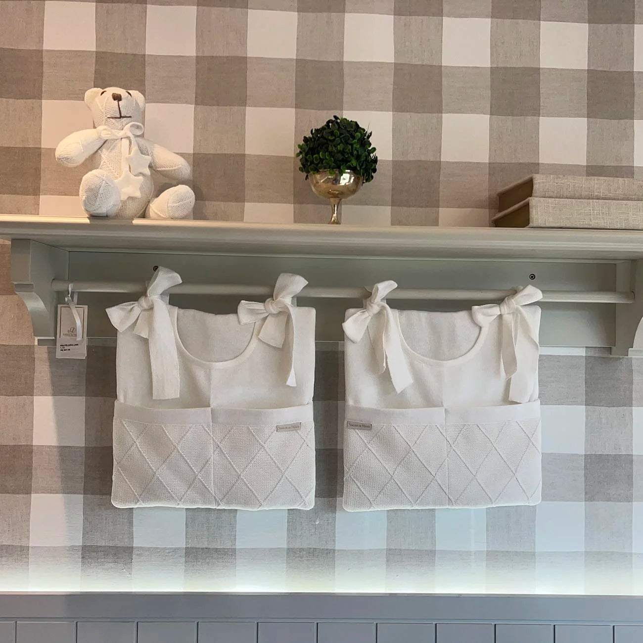 Porta Treco em Tricô