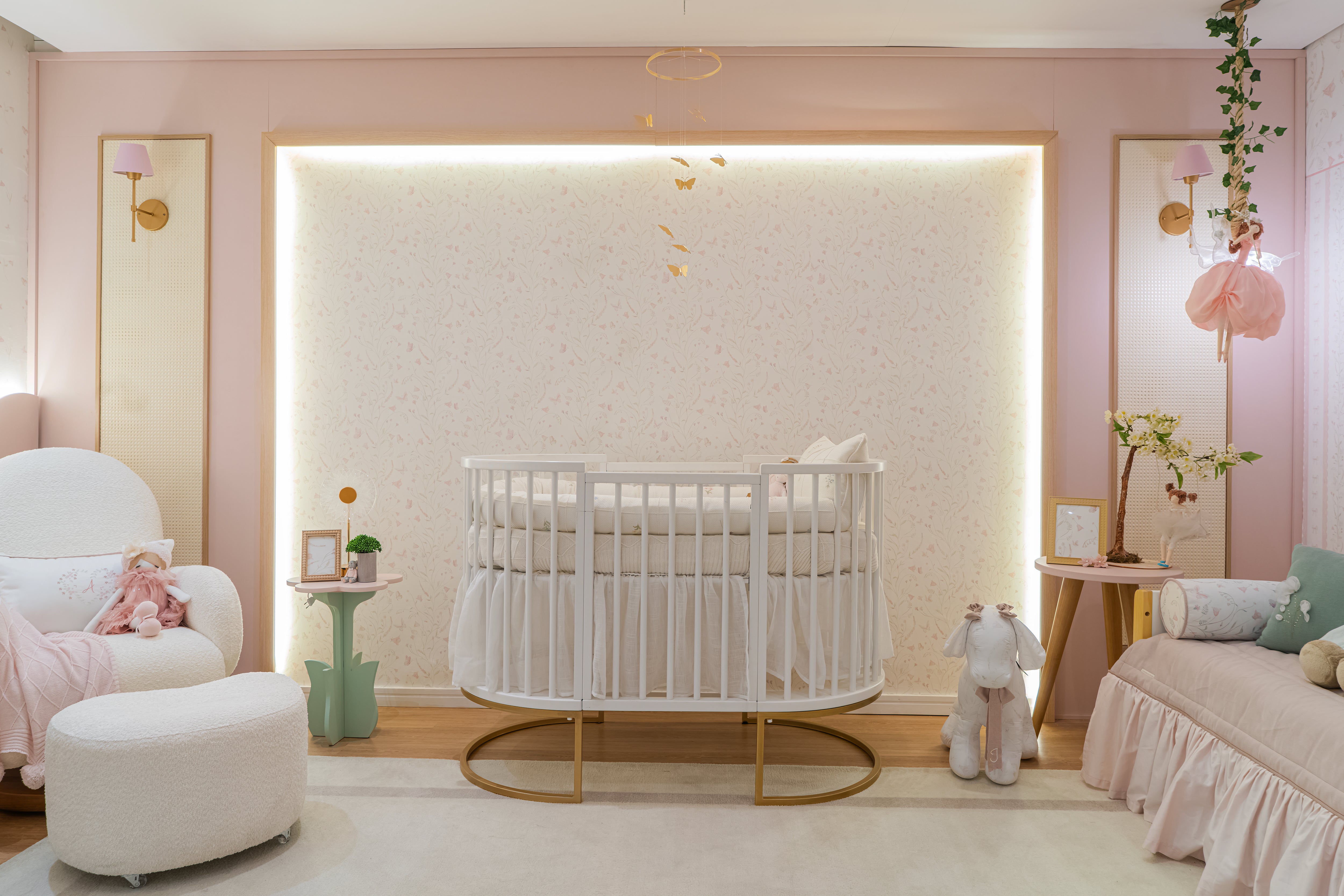 Berço Sonhos Up 4 em 1 pés metálicos - 526