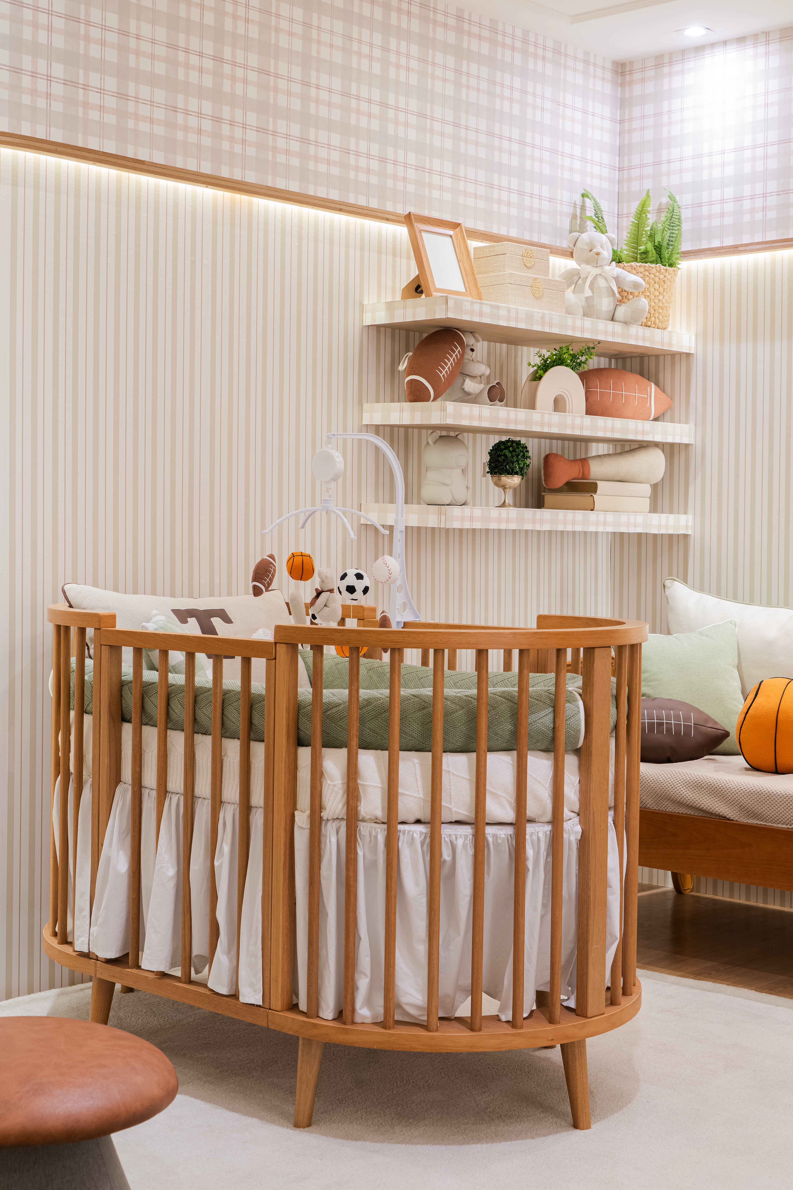 Berço Sonhos Up 4 em 1 pes madeira - 526