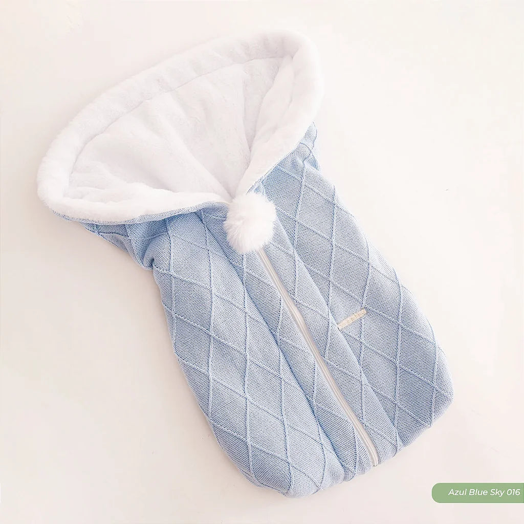 Saco de Dormir de Tricot em Cores