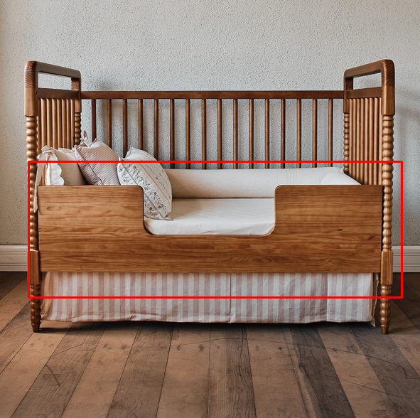 Peça Mini Cama Dot Madeira Stillen - 521