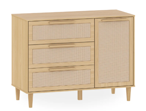 Cômoda 3 Gavetas e 1 Porta Paglia Pro - 1315