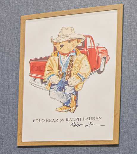 Quadro Decorativo Ursos Ralph Lauren