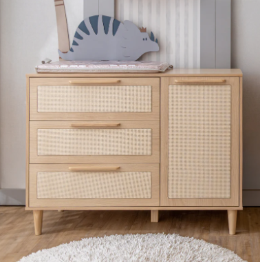 Cômoda 3 Gavetas e 1 Porta Paglia Pro - 1315