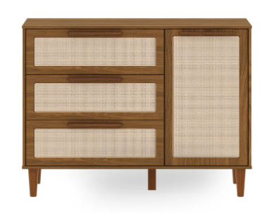 Cômoda 3 Gavetas e 1 Porta Paglia Pro - 1315