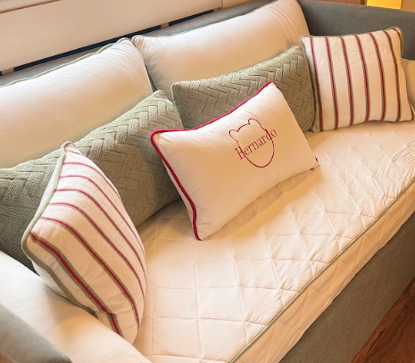 Kit Cama Solteiro com Nome Personalizado - 10 peças