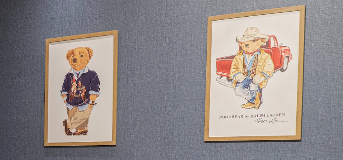 Quadro Decorativo Ursos Ralph Lauren