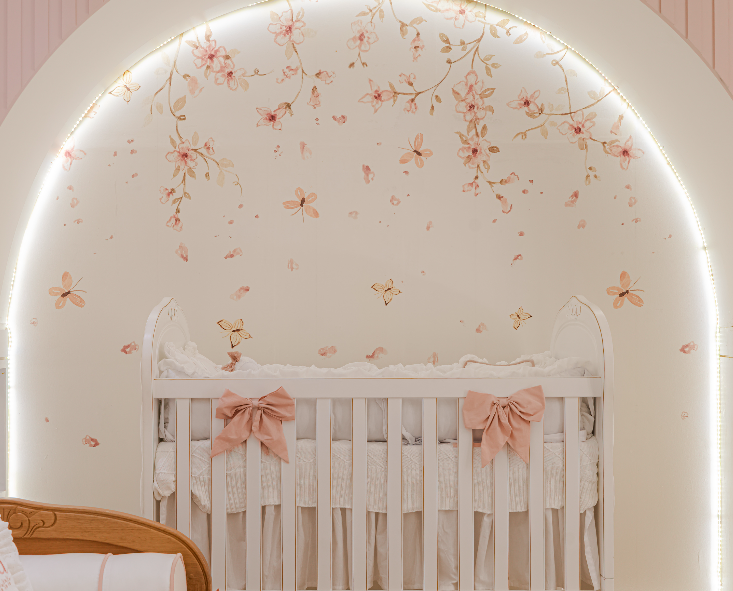 Papel de Parede Infantil Jardim de Lianas