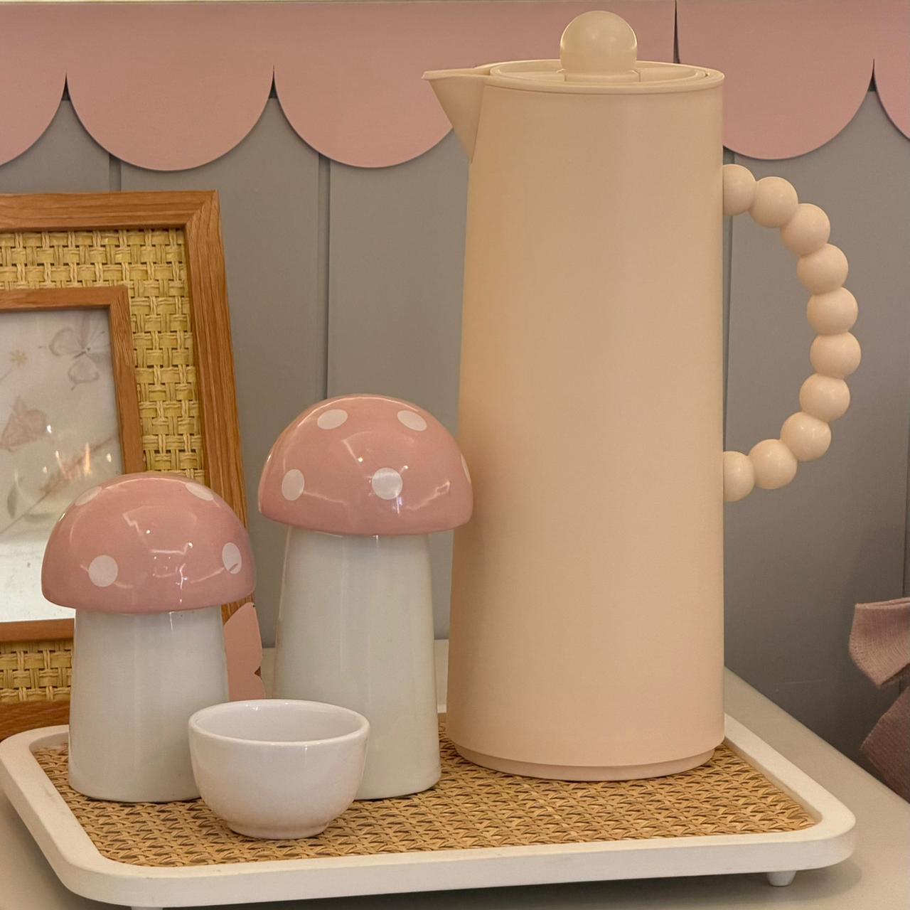 Garrafa Térmica Infantil Boule 1L para Kit Higiene e Decoração