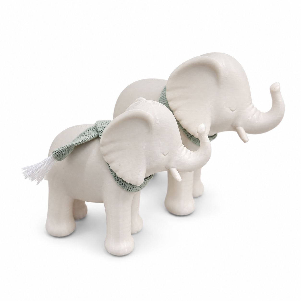 Dupla de Elefantes Sereni – Decoração para Quarto de Bebê