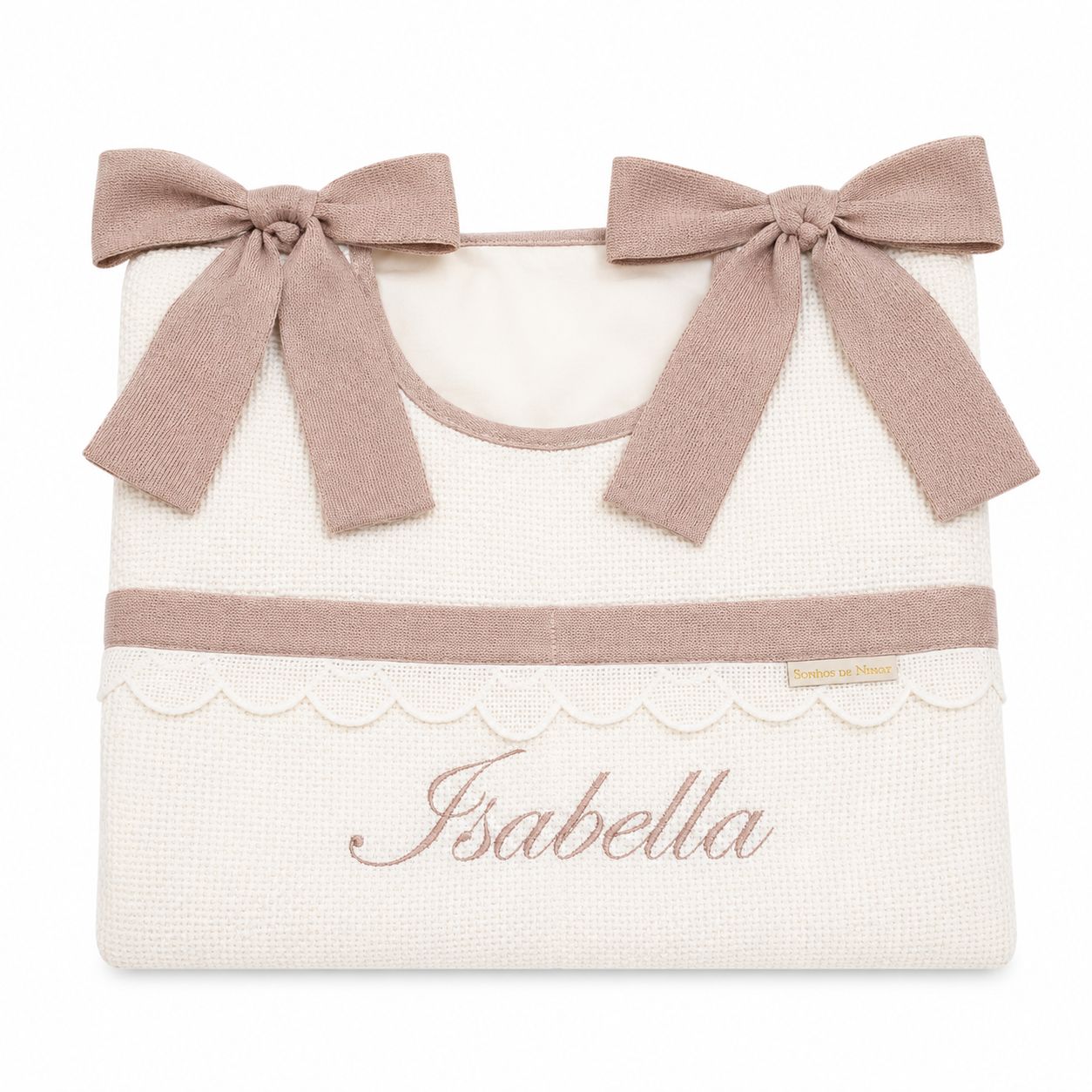 Porta Fraldas com Nome Personalizado Isabella