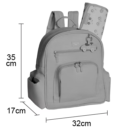 Mochila Maternidade Lu Ballet Rosa - Masterbagbaby - ULTIMA PEÇA / UNIDADE