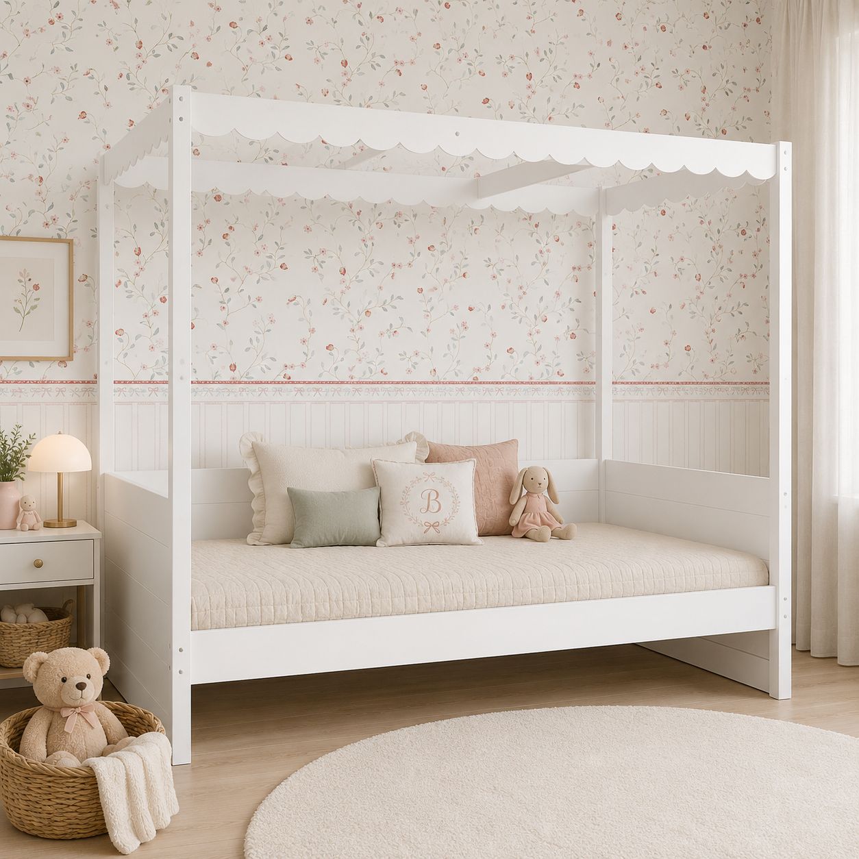 Cama Dossel Montessoriana 2 em 1