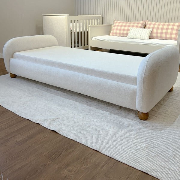 Cama Solteiro Estofada Moon - Com Colchão Solteiro - 521