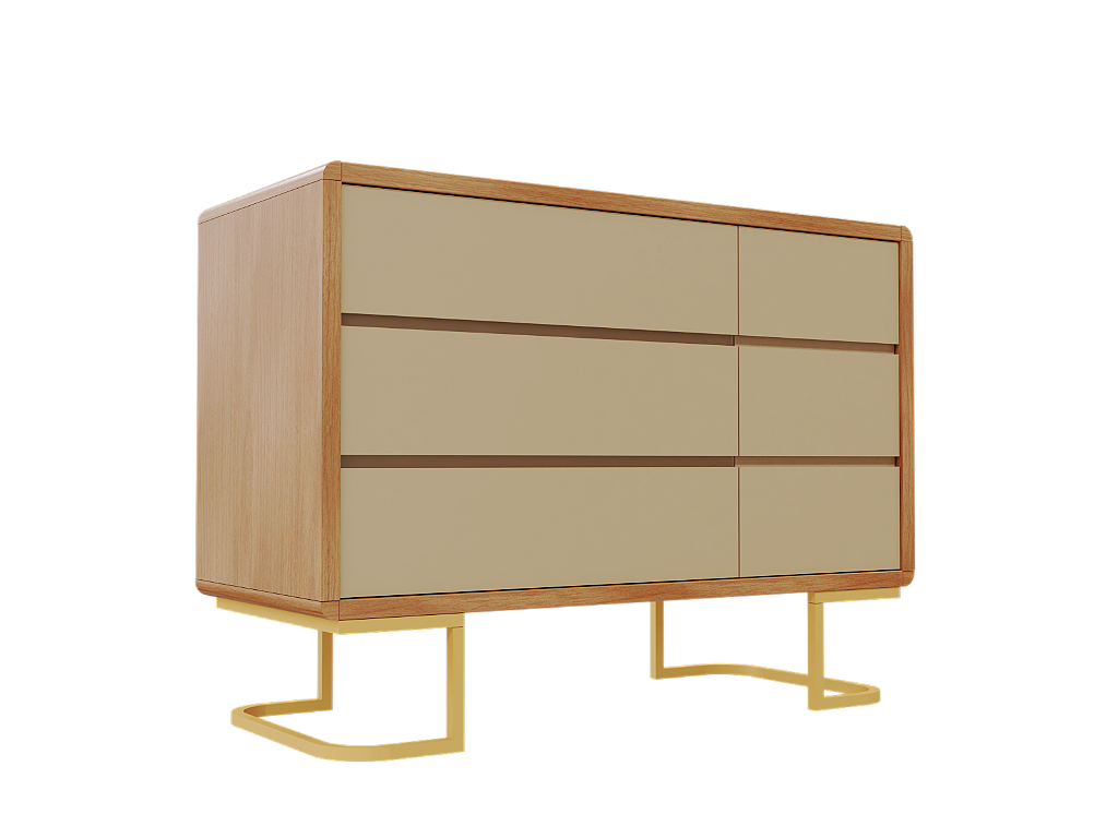 Cômoda Sonhos Up com Porta - Pés Metal - 526