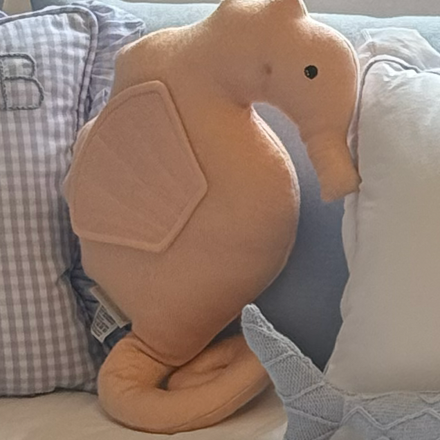 Almofadas Formato Tricot Fundo do Mar