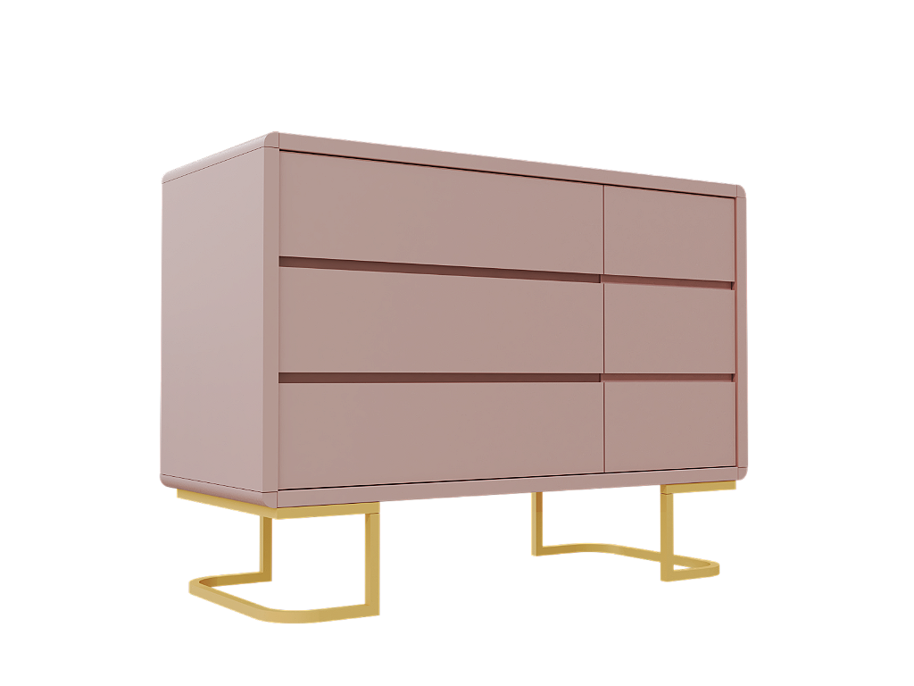 Cômoda Sonhos Up com Porta - Pés Metal - 526