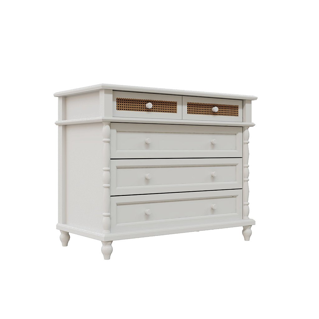 Cômoda Tressé – 5 Gavetas