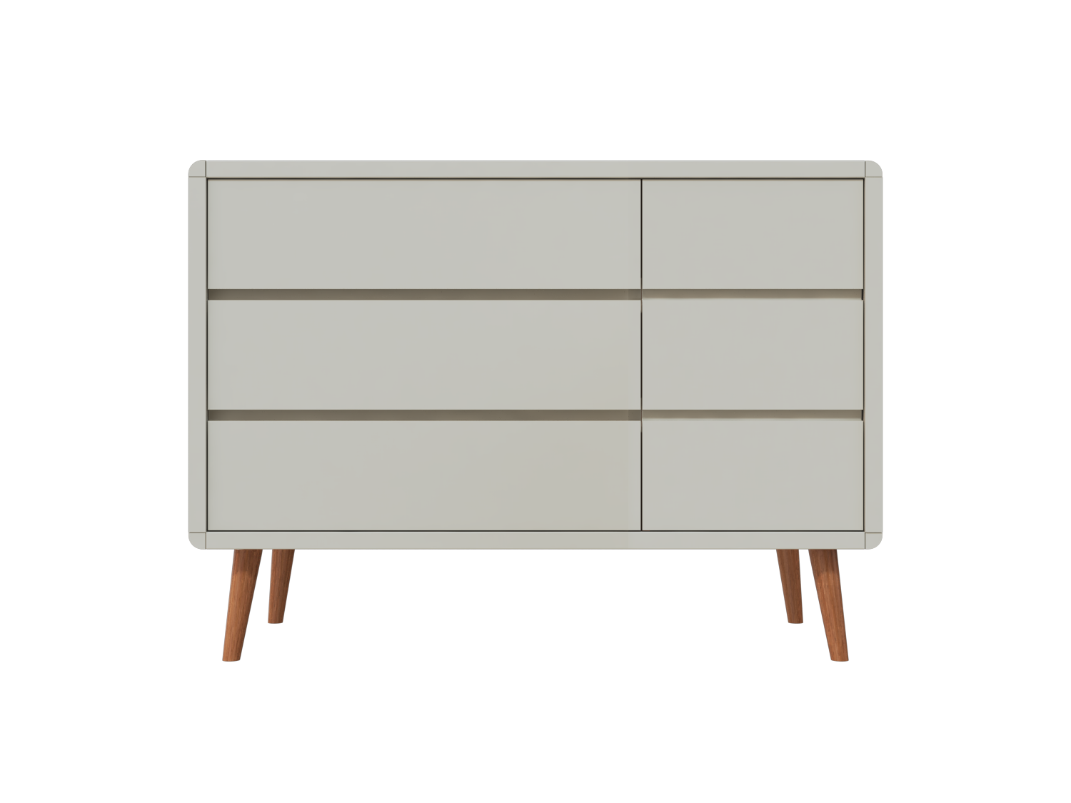 Cômoda Sonhos Up com Porta - Pés Madeira - 526