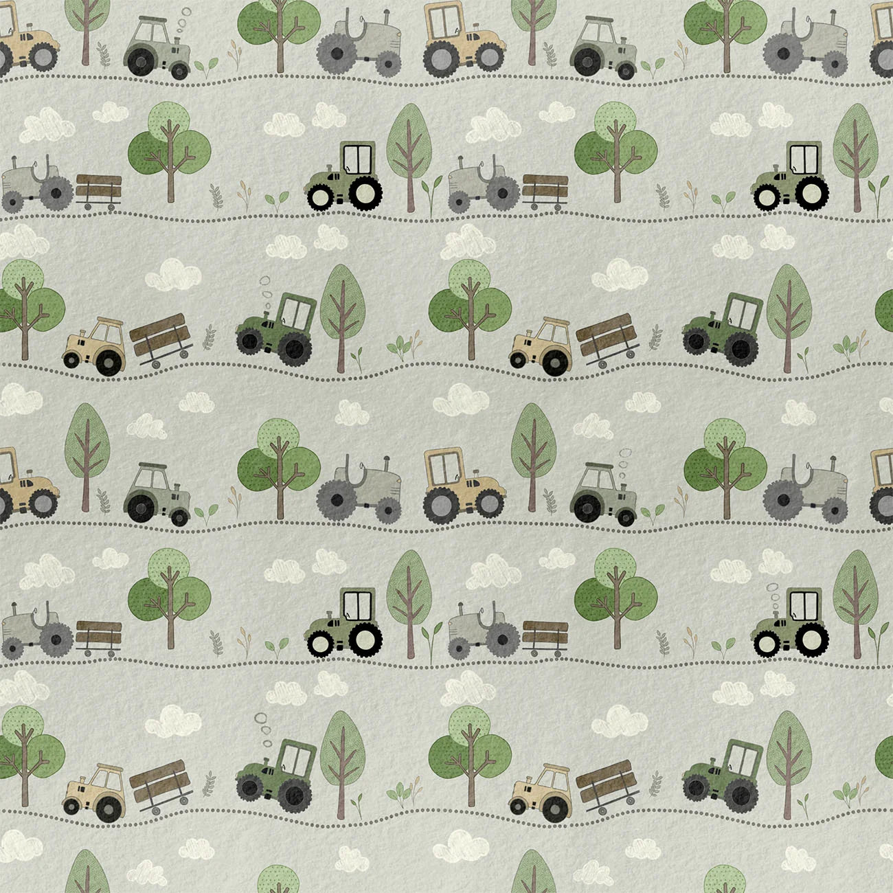 Papel de Parede Estampa Farm