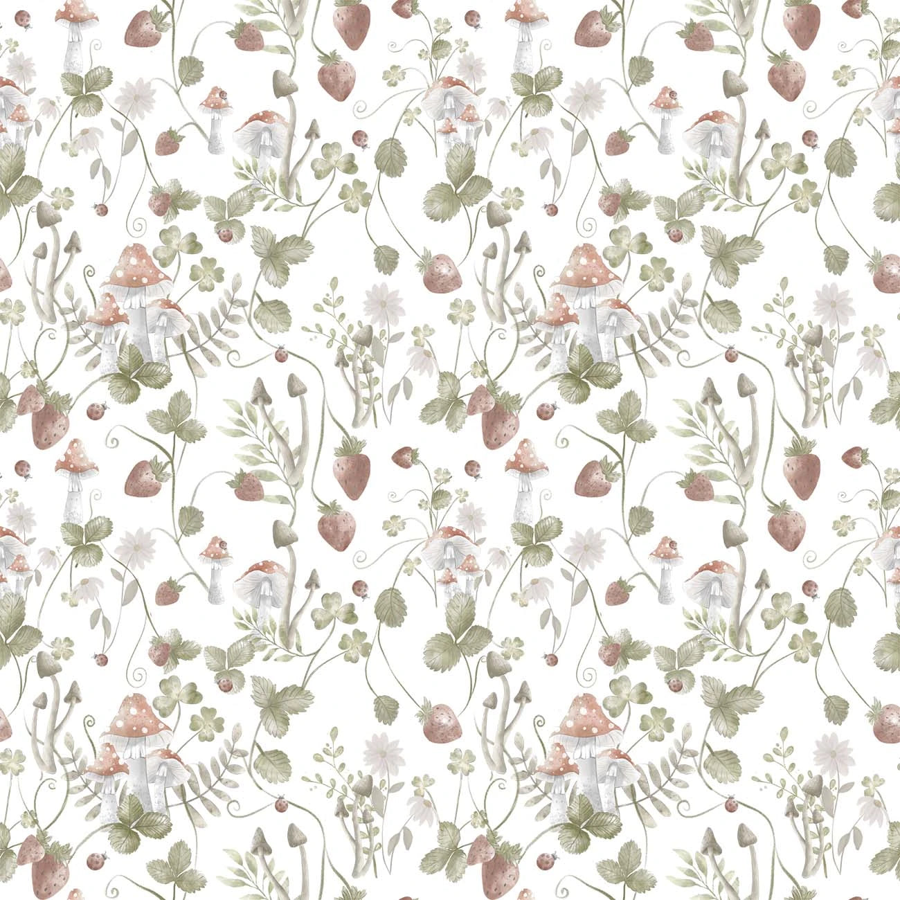 Papel de Parede Estampa Floral Aurora