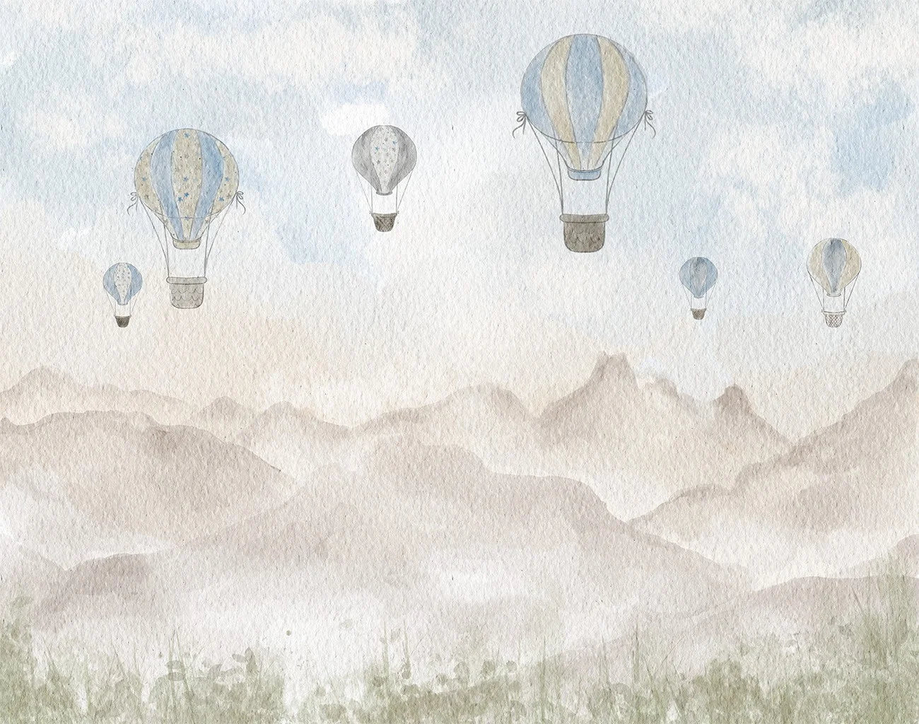 Papel de Parede de Balões no Vale