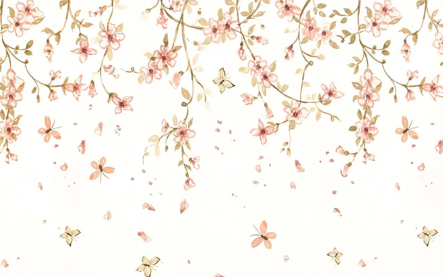 Papel de Parede Infantil Jardim de Lianas