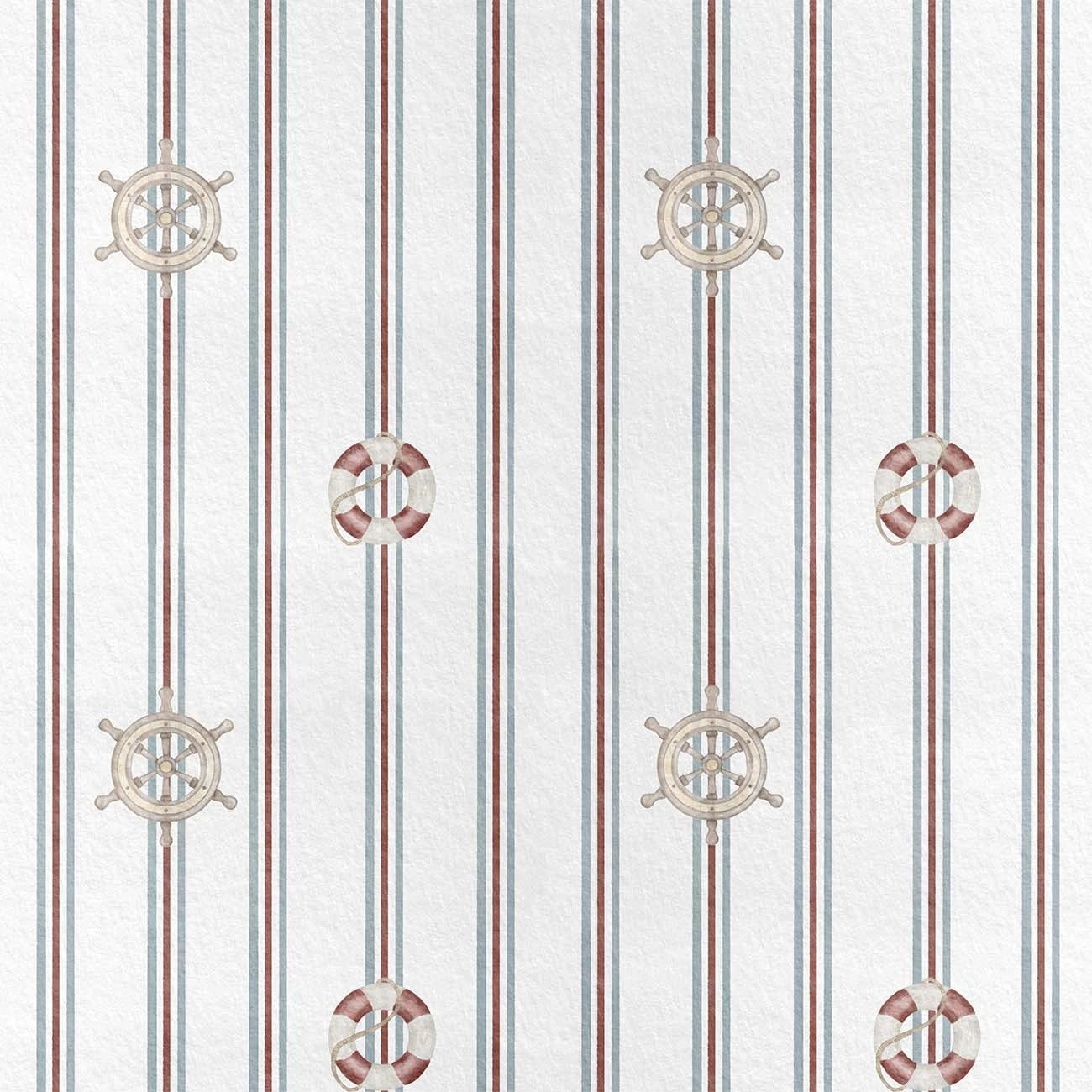 Papel de Parede Listras Náutico