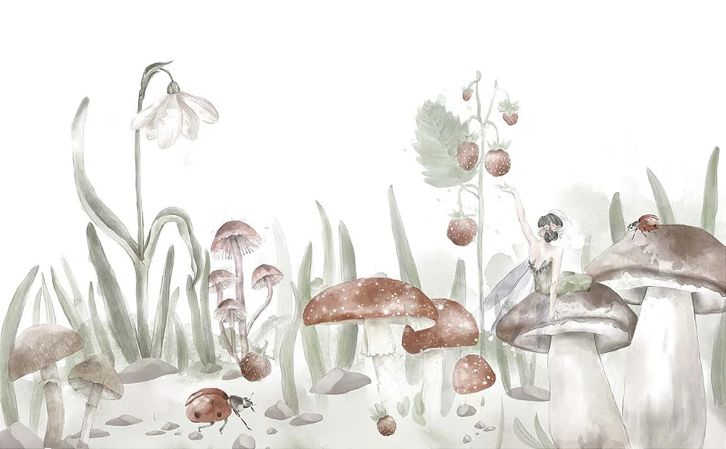 Papel de Parede Jardim Aurora